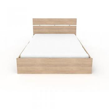 Chêne Brooklyn Lit Galaxy – 149 × 90 × 205 cm – Panneau de particules – Beige