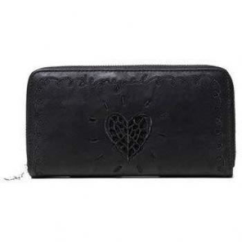 Desigual Geldbeutel MONE_BEATS ZIP AROUND schwarz