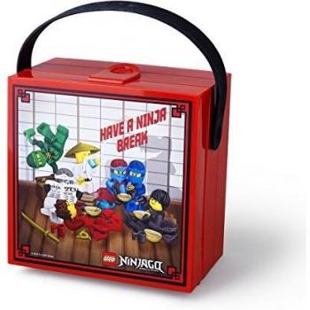 Rotes LEGO Ninjago Brotdosen-Set