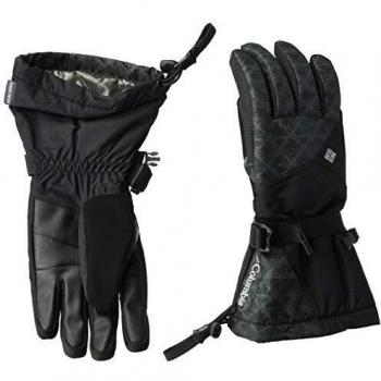 Guantes para mujer Columbia W Whirlibird, Nailon, Negro, Talla XL