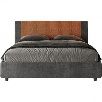 Cama Rústica Lona 160x210 Laberinto Naranja Rosal