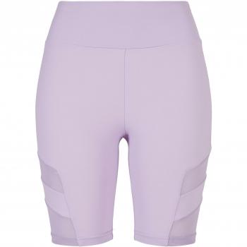 Shorts Ciclisti Donna Alta Vita Tech Mesh Lila