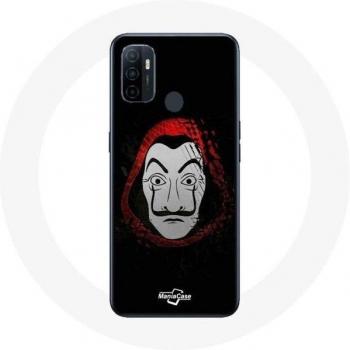 Protezione Oppo A53 “Masque Casa de Papel”