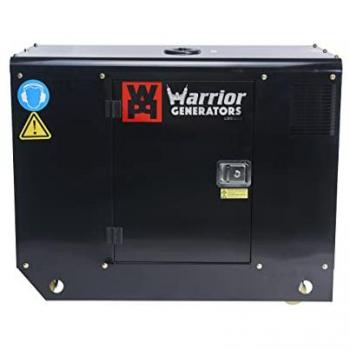 Groupe électrogène diesel WARRIOR 12,5 KVA Monophasé/Triphasé avec Prise ATS, Autonomie 24H, Réservoir 50L et Protection AVR