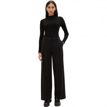 TOM TAILOR Wide Leg Bundfaltenhose »Lea«