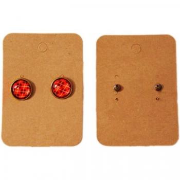 Étiquettes de Prix en Papier Kraft pour Bijoux 100 Pcs
