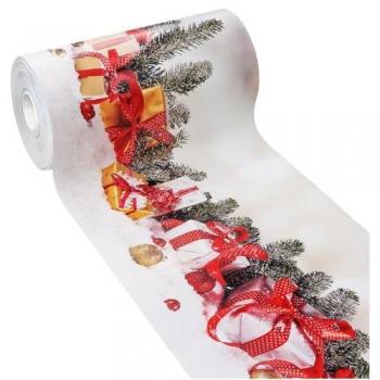 Tapis de Noël PVC Lisse Antidérapant 51x340 cm
