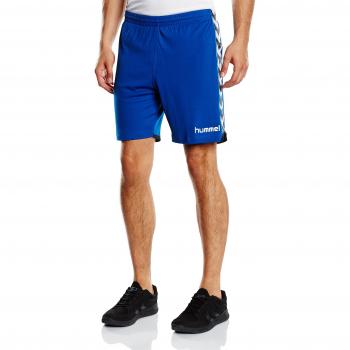 Hummel Herren Shorts Stay Authentic Poly, true blue, S