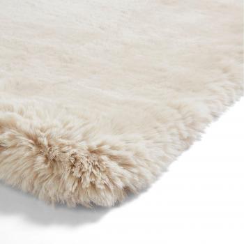 Beige Super Teddy Area Rug
