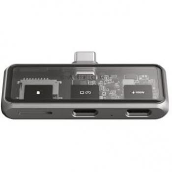 SATECHI Mobile XR 100W USB 3.2 Hub + Lecteur Micro SD + Support 4K