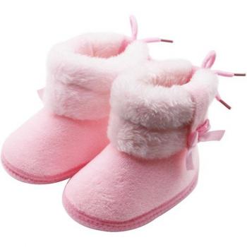 Toddler Winter Snow Boots with Love Design