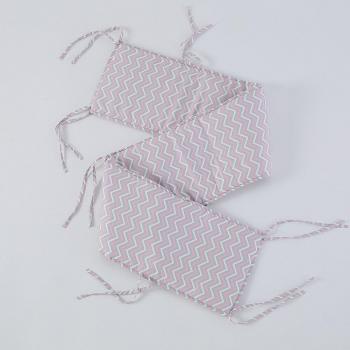 Infant Safety Crib Bumper with Star Print
