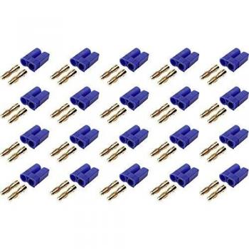 Reely 1399712 vergoldete EC5 Stecker 20 St