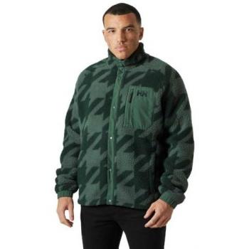 Panorama Green Men’s Snap‑Fleece Tracksuit