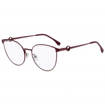 Fendi Sonnenbrille FF 0308 LHF 55, Rot (Burgund Opal)