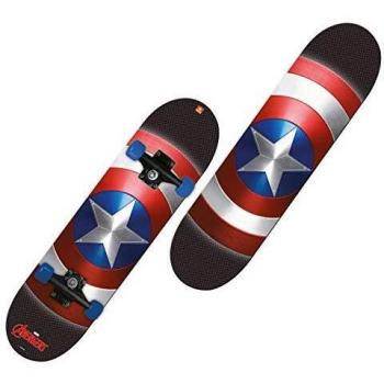 Skateboard con grafica di Capitan America di Mondo Toys