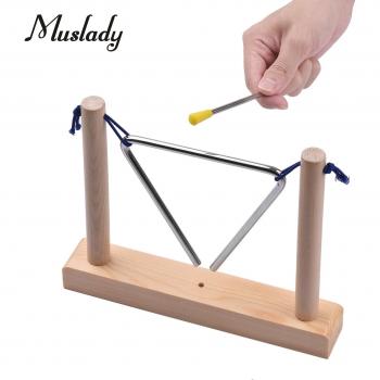 Muslady 6-Inch Triangle Percussion for Kids
