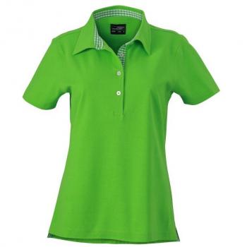 James & Nicholson Women’s JN969 Lime Green Polo Top