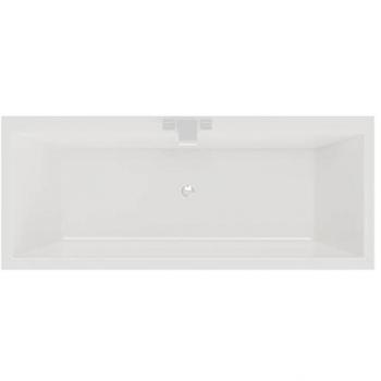 Wholesale Domestic Slim Edge Straight Double Ended Bath | White | Plastic | 1700mm x 750mm