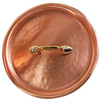 Capacello in rame stagnato per casseruola 28 cm