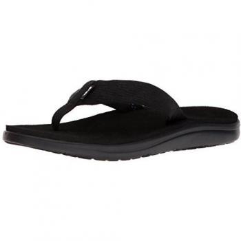 Teva Voya Flip Pantoffeln für Herren, Schwarz
