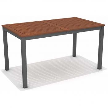 Table Extérieure Chillvert Nápoles en Bois et Aluminium