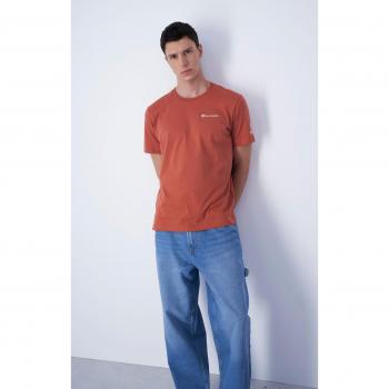 T-shirt Eco in Cotone Marrone