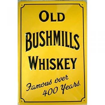 Targa in metallo Old Bus hmills Irish Whiskey 300 Anni