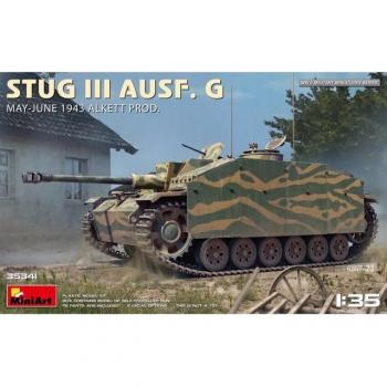 Miniart 1:35 German Assault Gun III G (MA35341) – 1943 May–June Release