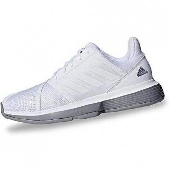 Adidas Courtjam Bounce W, Women's Fitness Shoes, White (Ftw Bla/Ftw Bla/Grasua 000), 5.5 UK (38 2/3 EU)