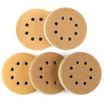 Kit 100 Dischi Gialli Tacklife ASD04C 125mm 5 Graniglie