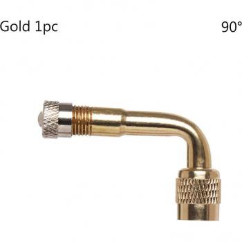 Brass Tyre Valve Stem Angle Extension (45/90/135 Degrees) for Cars and Trucks