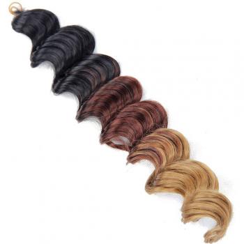 Tresses boîte crochet cheveux 22 pouces
