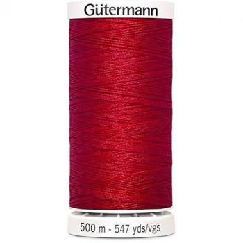 Gutermann Sew All Thread, 500mtr, Crimson Red
