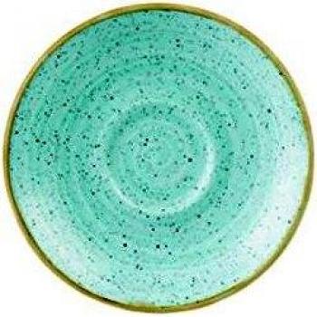 Set of 12 Duck Egg Blue Espresso Saucers