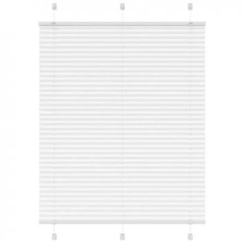 Papel Branco Plissado Vida XL – 110×150 cm, Largura 109,4 cm (Poliéster)