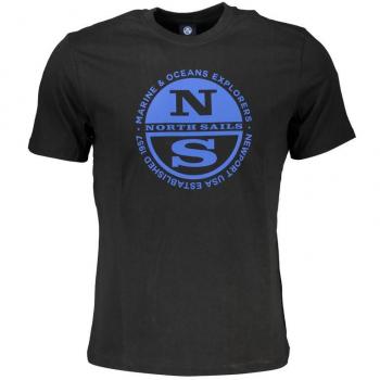North Sails Regular Fit T-Shirt Schwarz