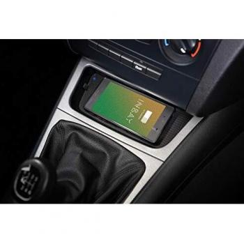Inbay® Compartiment de Rangement pour BMW Série 1 2004-2013 Qi Standard