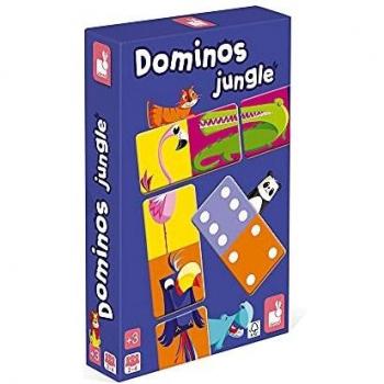 Domino-Spiel Dschungeltiere