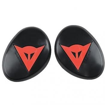 Dainese KNEE SLIDER RSS 4.0 Nero Rosso Fluo taglia un