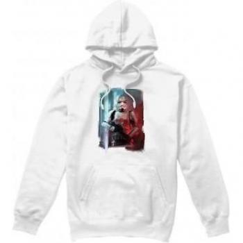 Casual Kenobi White Hoodie