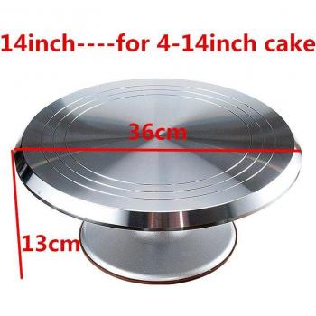 Round Cake Decorating Turntable