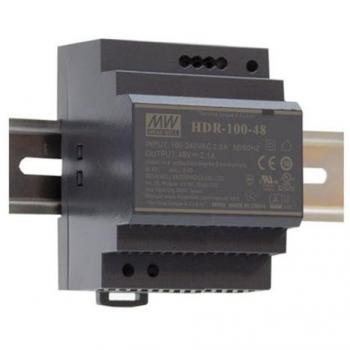 HDR‑100‑12N di Mean Well: alimentatore singolo per guida DIN – 100 W