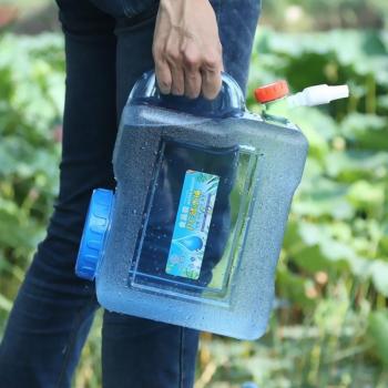12L Portable Water Jug with Faucet for Outdoor Use