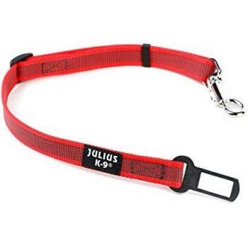 Julius K9 Pet Car Restraint Connector Grey and Red