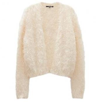 Someday Cardigan Taulina Loose mit Schimmereffekt