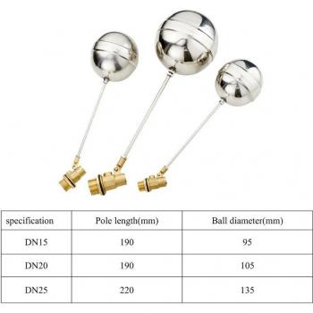 Cold Water Tank Float Valve DN15