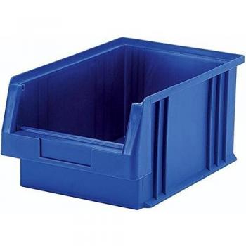 Contenant à ouverture frontale PLK 1 carton (25 pièces) bleu 230 × 150 × 125 mm