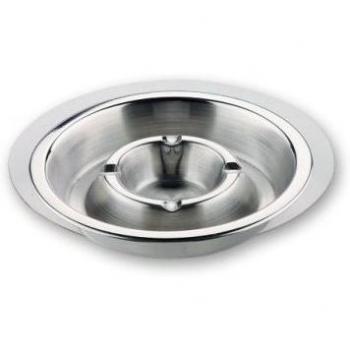 14 cm Garinox Ash Tray in Stainless Steel