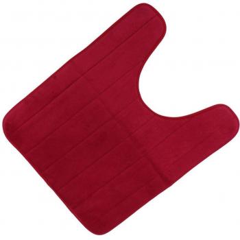 Cubierta de asiento de inodoro en forma de U, calentador de algodón, 50x60 (tostado claro)